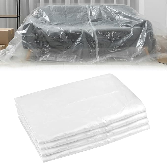 Bâche de protection 4 × 5 m, lot de 4